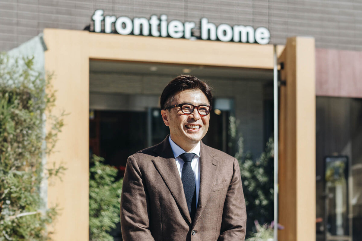株式会社フロンティアホームの代表取締役・中川　潤のプロフィール写真
